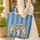 Climbing Tigers Personalized Natural Grain Sign - Wildlife Lover Gift Quilted Tote Bag - 4