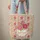 Ornate Floral Bouquet Wreath Chrysanthemum Berry - Boho Lifestyle Gift Quilted Tote Bag - 6