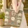 Mughal Garden Peacocks Tropical Foliage - Home Decor Gift for Peacock Lover Quilted Tote Bag - 4