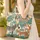 Zebra Leopard Monkey Jungle Wildlife Personalized Name Sign - Wildlife Lover Gift Quilted Tote Bag - 4