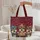 Three Terrier Dogs Beanies Scarves Wooden Sign - Everyday Dog Lover Gift Quilted Tote Bag - 5