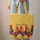 Vibrant Multi-colored Roosters Golden Yellow Quilted Farmhouse Home Decor Gift Quilted Tote Bag - 6