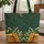 Moonlit Sky Vintage Books Lily of the Valley Personalized Name - Storybook Lover Gift Quilted Tote Bag - 1