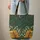 Moonlit Sky Vintage Books Lily of the Valley Personalized Name - Storybook Lover Gift Quilted Tote Bag - 6