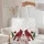 Cardinal Birds Name Heart Cartouche Roses - Wildlife Lover Gift for Her Quilted Tote Bag - 5