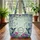 Personalized Iridescent Hummingbirds Morning Glory Botanical Garden - Nature Lover Gift Quilted Tote Bag - 3