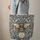 Ornate Bumblebee Botanical Tapestry Personalized Name Heirloom Gift Quilted Tote Bag - 6