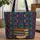 Ornate Antique Books Stained Glass Mosaic - Book Lover Library Home Decor Gift Quilted Tote Bag - 1