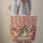 Patchwork Horse Heads Horseshoe Motifs Personalized Scroll Name - Equestrian Gift Quilted Tote Bag - 6