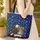 Patriotic Bald Eagle Liberty Bell Personalized Scroll - Home Decor Gift Quilted Tote Bag - 4
