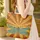 Ornate Dragonfly Art Nouveau Floral - Nature Lover Everyday Gift Quilted Tote Bag - 4