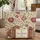 Botanical Floral Library Books Journal - Book Lover Farmhouse Home Decor Gift Quilted Tote Bag - 1