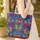 Iridescent Swirling Butterflies Rich Texture Enamel Plaque - Wildlife Lover Gift Quilted Tote Bag - 4