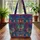 Iridescent Swirling Butterflies Rich Texture Enamel Plaque - Wildlife Lover Gift Quilted Tote Bag - 3