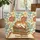 Orange White Cat Ornate Vintage Books Hydrangea Daisy Vines - Cat Lover Book Lover Gift Quilted Tote Bag - 1