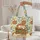 Orange White Cat Ornate Vintage Books Hydrangea Daisy Vines - Cat Lover Book Lover Gift Quilted Tote Bag - 5