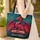 Fantasy Dragon Antique Book - Mythical Creature Gift for Storyteller Quilted Tote Bag - 4