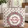 Pink Rose Wreath Twisted Cord Stripes Heart Leaf - Everyday Home Decor Birthday Gift Quilted Tote Bag - 1