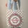 Pink Rose Wreath Twisted Cord Stripes Heart Leaf - Everyday Home Decor Birthday Gift Quilted Tote Bag - 6