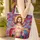 Jesus Christ Sacred Heart Ornate Damask Personal Name - Christian Devotion Gift Quilted Tote Bag - 4