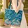 Three Sea Turtles Coral Starfish Ocean Waves - Underwater Ocean Lover Beach Trip Gift Quilted Tote Bag - 4
