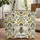 Large Winged Bumblebee Blue Yellow Flowers Wreath - Everyday Tote Wildlife Lover Gift Quilted Tote Bag - 1