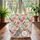Personalized Peacock Tropical Hibiscus Peony - Bird Lover Home Decor Quilted Tote Bag - 3