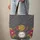 Indian Floral Gold Vine Mirror Name Personalized Gift Quilted Tote Bag - 6