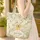 Golden Retriever Daisies Lavender English Garden Foliage - Pet Parent Everyday Carry Gift Quilted Tote Bag - 4