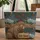 Grizzly Bear Pine Berry Forest Moon Wooden Sign - Personalized Wildlife Lover Gift Quilted Tote Bag - 1