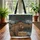 Grizzly Bear Pine Berry Forest Moon Wooden Sign - Personalized Wildlife Lover Gift Quilted Tote Bag - 3