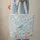 Personalized Bluebird Wildflower Name - Everyday Tote Gift for Bird Lovers Quilted Tote Bag - 6