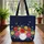 Personalized Hibiscus Peonies Daisies Bouquet Bees Everyday Use Gift for Flower Lovers Quilted Tote Bag - 3
