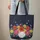 Personalized Hibiscus Peonies Daisies Bouquet Bees Everyday Use Gift for Flower Lovers Quilted Tote Bag - 6