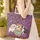 Maltipoo Shiba Boston Terrier Dogs Floral Wreath - Everyday Tote Dog Lover Gift Quilted Tote Bag - 4