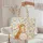 Orange Tabby Cat Blue Butterfly Wildflower Hoop Personalized Cat Lover Gift Quilted Tote Bag - 5