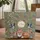 Fox Swallow Birds Wildflower Meadow - Name Wreath Gift Quilted Tote Bag - 1