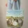 Five Cats Wildflower Meadow Countryside Barn Floral Wreath - Cat Lover Home Decor Gift Quilted Tote Bag - 6