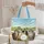 Five Cats Wildflower Meadow Countryside Barn Floral Wreath - Cat Lover Home Decor Gift Quilted Tote Bag - 5