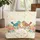 Personalized Spring Flowers Songbirds Blossoming Branch - Nature Lover Gift Quilted Tote Bag - 1