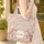 Playful Tigers Poppy Floral Botanical Personalized Name - Everyday Carry Wildlife Lover Gift Quilted Tote Bag - 4