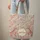 Playful Tigers Poppy Floral Botanical Personalized Name - Everyday Carry Wildlife Lover Gift Quilted Tote Bag - 6