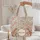 Playful Tigers Poppy Floral Botanical Personalized Name - Everyday Carry Wildlife Lover Gift Quilted Tote Bag - 5