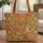 Fox Autumn Leaves Leaf Garland - Fall Home Decor Wildlife Lover Gift Quilted Tote Bag - 1