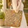 Fox Autumn Leaves Leaf Garland - Fall Home Decor Wildlife Lover Gift Quilted Tote Bag - 4