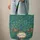 Peacock Fanned Tail Flowering Branch Feather Eye - Wildlife Lover Gift Quilted Tote Bag - 6