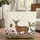 Deer Monarch Butterfly Bluebird Nature - Wildlife Lover Gift Quilted Tote Bag - 1