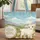 Personalized Lamb Wildflower Meadow - Spring Nature Lover Gift Quilted Tote Bag - 1