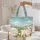 Personalized Lamb Wildflower Meadow - Spring Nature Lover Gift Quilted Tote Bag - 5