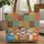Five Sheep Personalized Name Rustic Patchwork - Cozy Home Decor Gift Quilted Tote Bag - 1